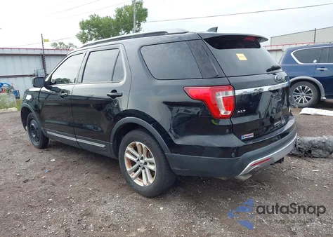 2017 Ford Explorer Xlt z USA, uszkodzony, nr VIN 1FM5K8D83HGA54681